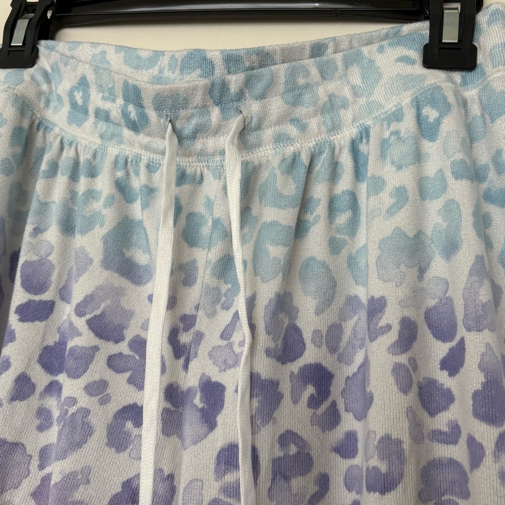 PJ Salvage Womens Leopard Jogger Pajama Lounge Pants - Picture 6 of 11
